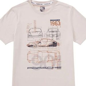 NWT Porsche Drivers Selection Classic 1963 Shirt